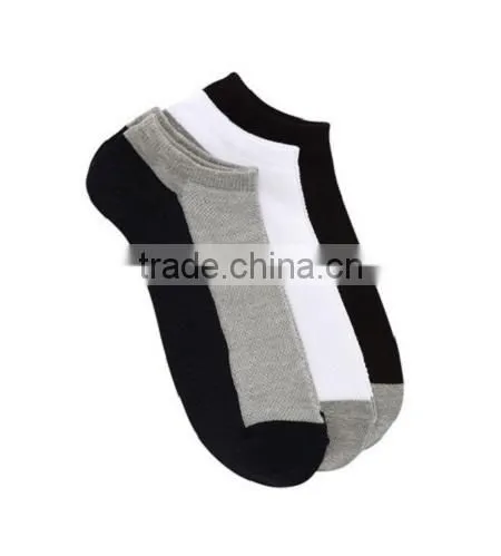 Blank cotton socks for men