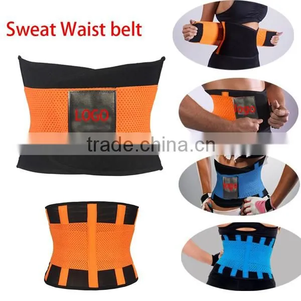 2016 Neoprene Sweat Sports Band Women Neoprene Waist Trimmer Belt For women and man