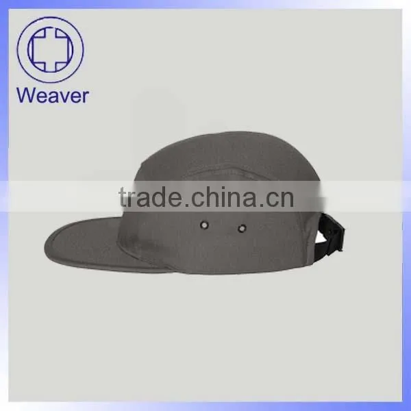Distressed Cutom Blank 5 Panel Cap / Wholesale Cotton Custom Blank Camp Cap