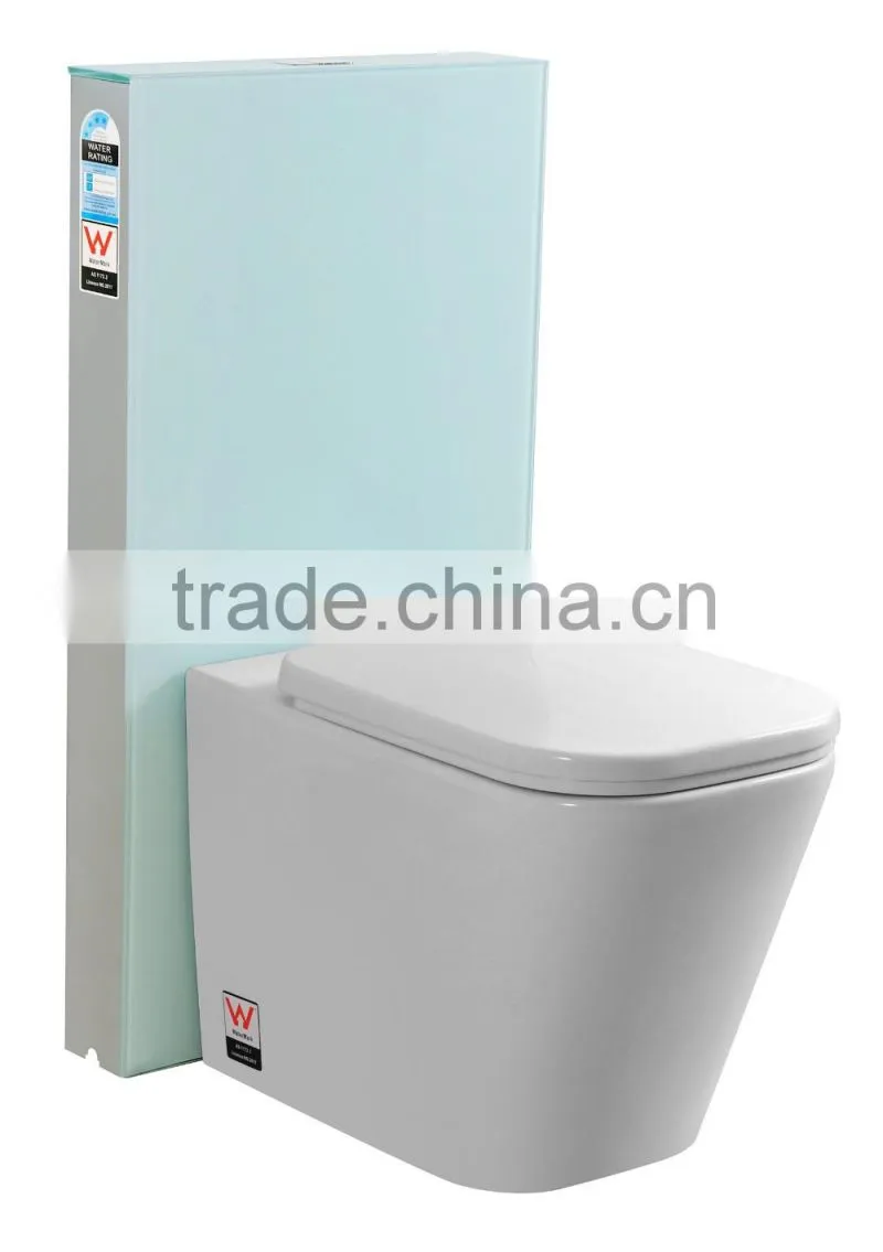 Back to Wall Toilet P/S trap Round WC Pan for Concealed Cistern or Floor-standing Flushing Cistern WATERMARK WC-6011