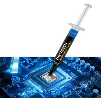 TIG7835N Liquid Metal Thermal Conductive Paste | Anti-vibration and Anti-overflow, covering the whol