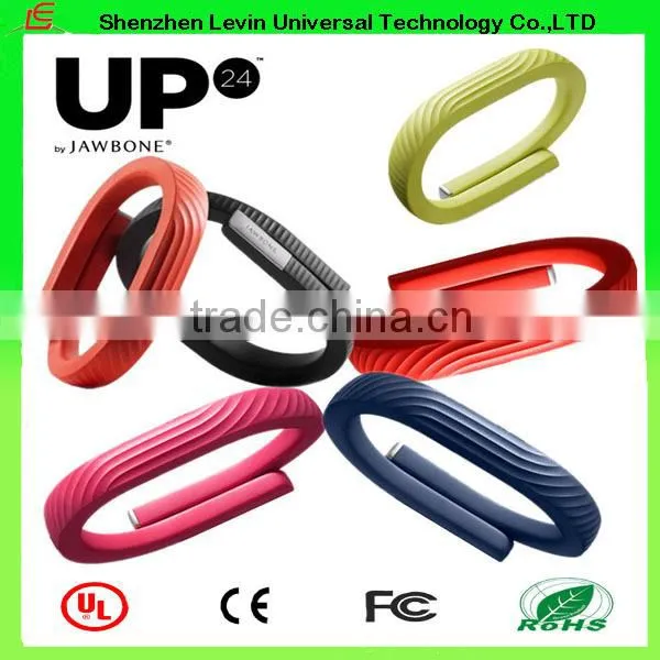 Intelligent Health Life records keep Sports Sleep Pedometer High Quality Jawbone 24UP Bracelet
