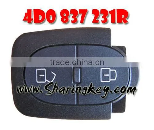 High quality 2 Button Remote Control(4D0 837 231 R 433MHZ) for Aud