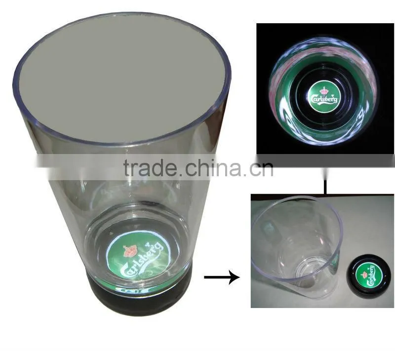 Led Flashing Light up Cola Cup (M) cool glow in the dark bar products China wholesale supply