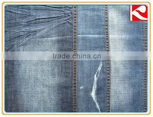 mercerized TC denim fabric kl-424