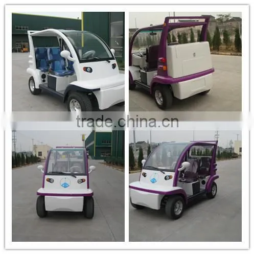 china small electric vehicle, 4 seats, Swiss design, 48V 4KW DC motor, model EG6043K