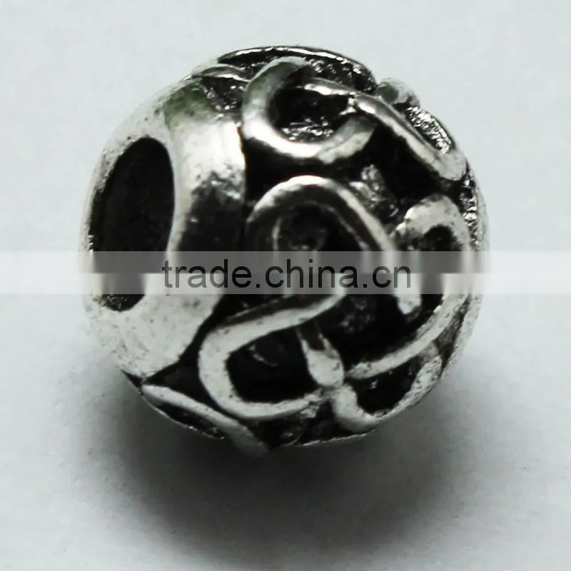 Metal Jewelry Accessories Handmade Zinc Alloy Pdora Bracelet Beads