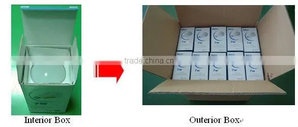COB chip 5W LED bulb Torch type 450Lm