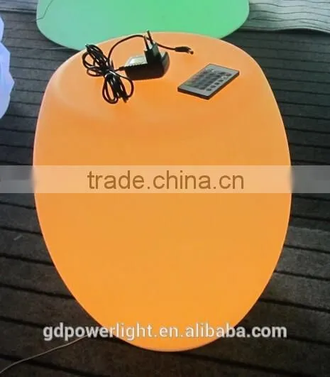 New PE plastic Stool with LED lights & remote control YXF-4243