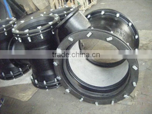 SOCKET K TYPE WITH GLAND Reducing tee for DCI Pipe