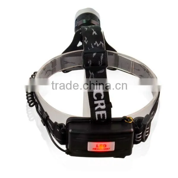 High Power Rechargeable Headlamp Safe Helmet Headlamp Rechargeable