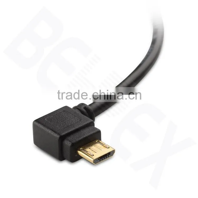 Data Transfer Mini 5pin Charging Power USB Cable with Angle