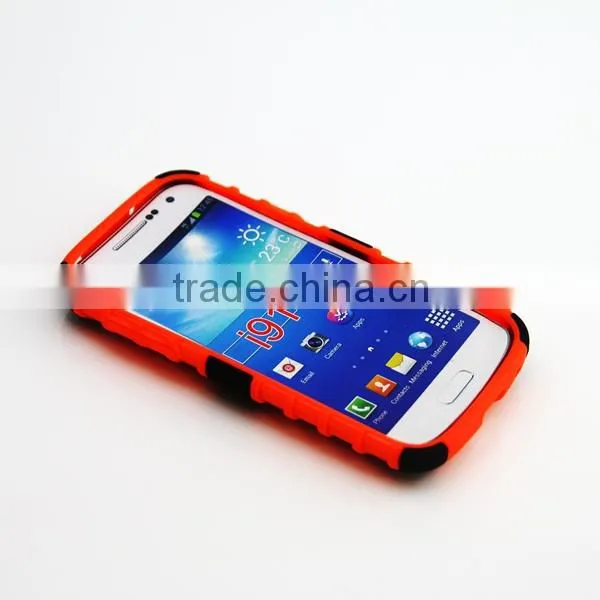 High quality and Best Price, 2 in 1 hybrid cases for Samsung Galaxy S4 mini i9190, Hybrid cases with stand function