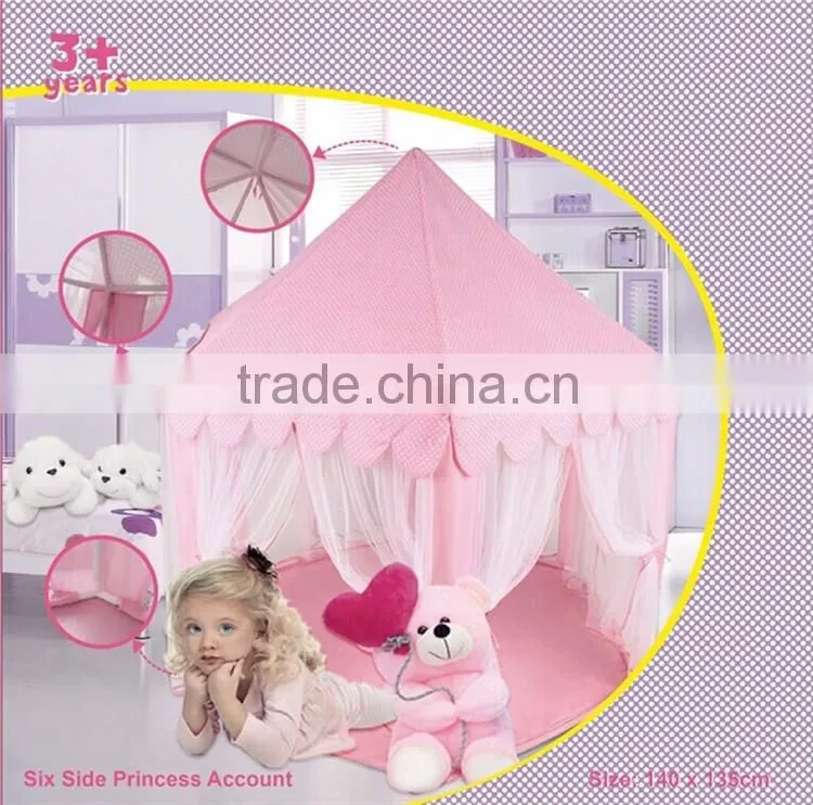 Children Hexagonal Princess Campaign Chinese Best Waterproof Family Canvas Cabin Wholesale Tents