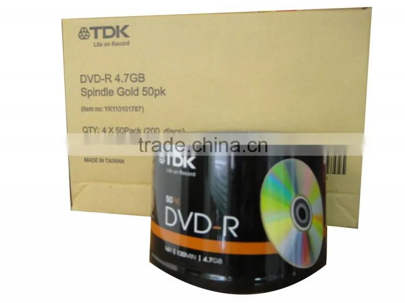 Taiwan TDK cd printable tdk blank cd, cake boxes