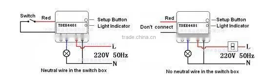 TAIYITO TDXE4401 Incandescence Lamp Micro Dimmer Module/x10 dimmer module