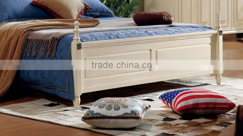 Country side style Korean bedroom set modern design bed room set