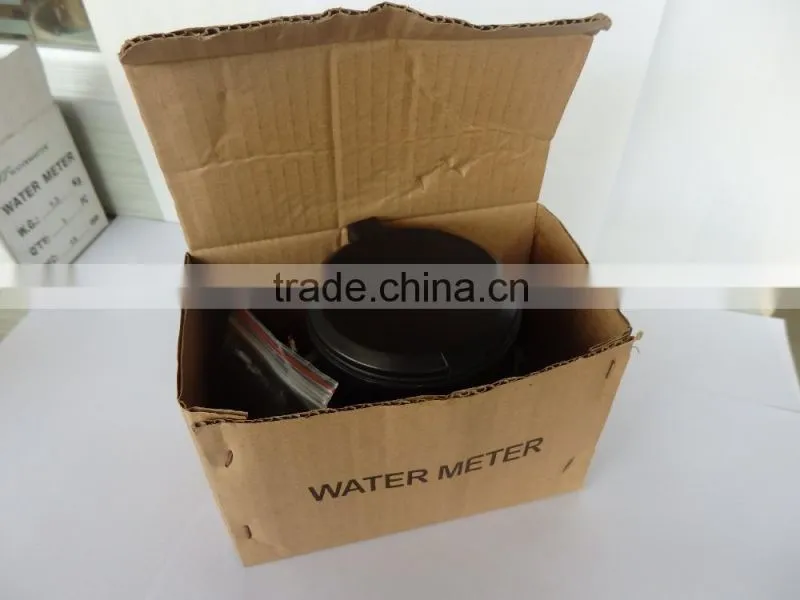 Multi jet Dry dial Nylon Plastic Water Meter With PN16 ISO4064