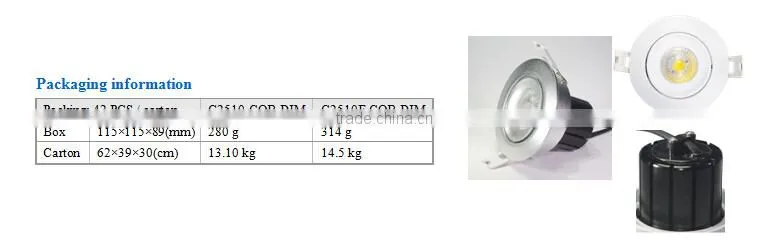 COB 11w modern ceilinglightsNichia led dimmable ceiling light 3 years warranty