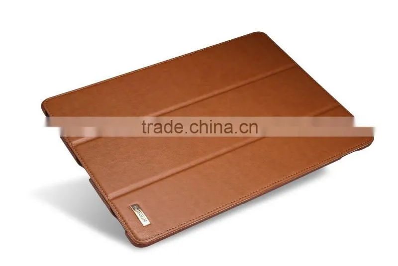 Original Icarer PU Leather Case For iPad Pro Business Design With Card Holder Leather Case For iPad Pro 12.9 MT-5351