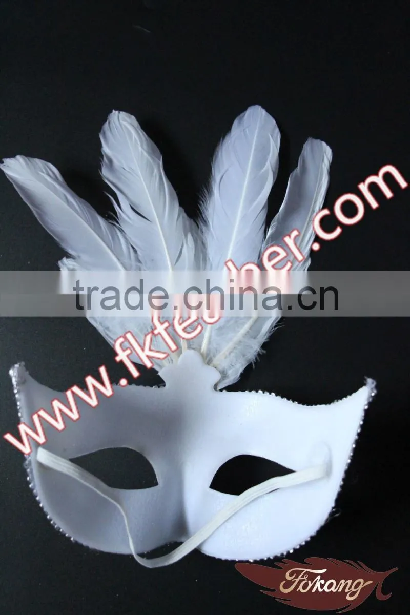 Wholesale Party Mask Masquerade Mask Goose Feather Mask For Carnival