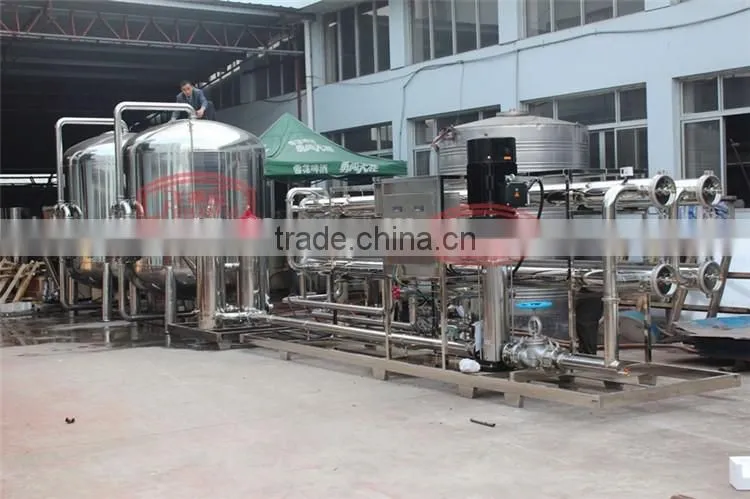 2000Liter/h Ro water purifier/purified mineral water treatment facilities