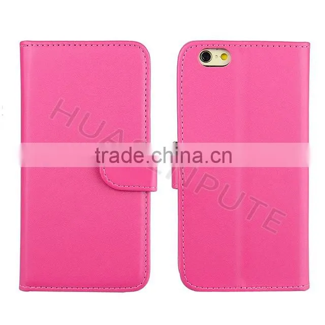 Factory Price !!! Leather Fip Case For iPhone 6 , Mobile Case Fip Leather Case for iPhone 6