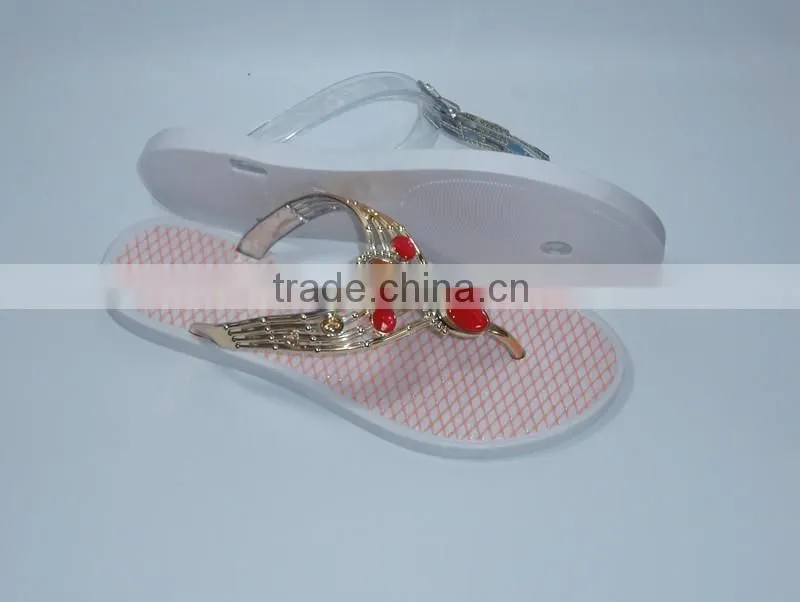 2016 PVC PCU Fashion Lady Summer Flipflops