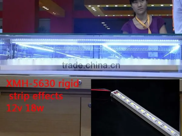 china supplier low voltage aluminum profile led rigid strip light