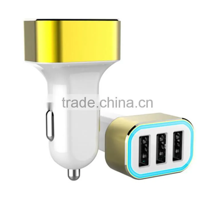 REYON 2015 New item 3 usb car charger 5v 6.8A universal car charger