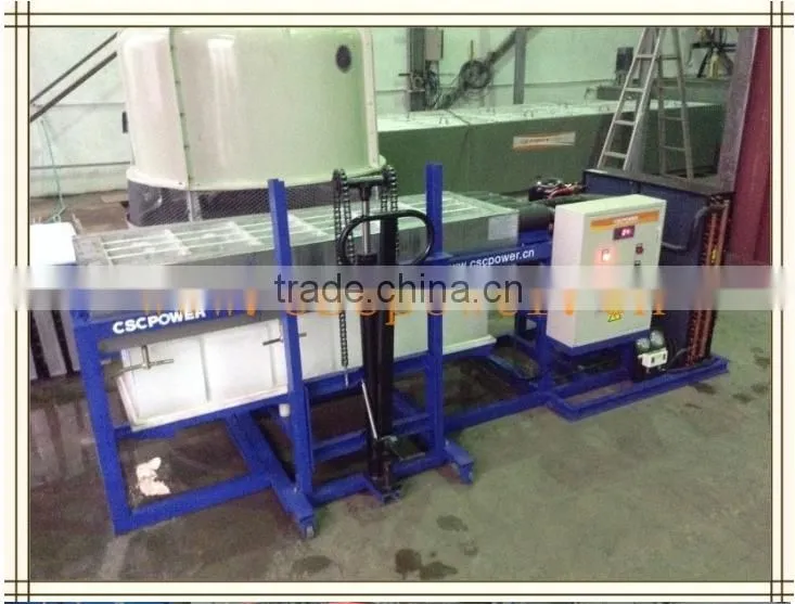 Brine 40kg block ice machine