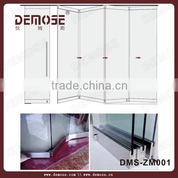 Interior Frameless Glass Bifold Door Made In China