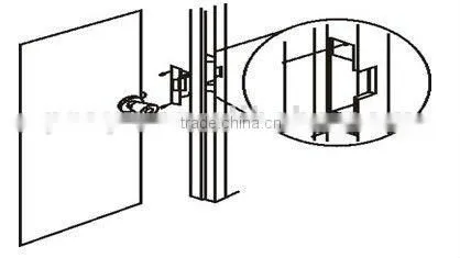 Standard Type Electric Strike used for Wooden Door Metal Door Acess Control Electric Lock PY-EL10