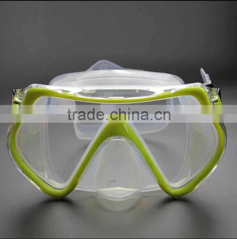 Professional Scuba Diving Mask With High Quality Liquid Silicone