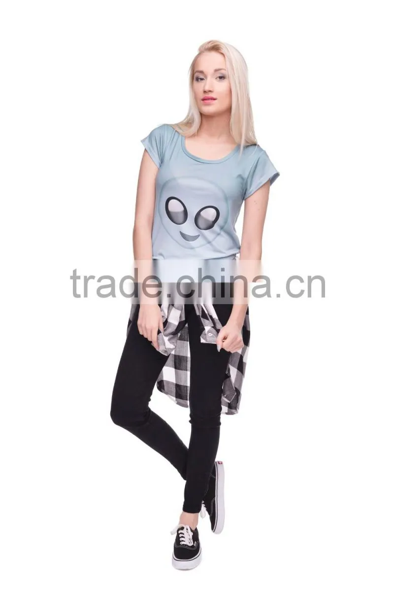 OEM Brand New 3D Print Latest Dri Fit T shirt Design China Factory