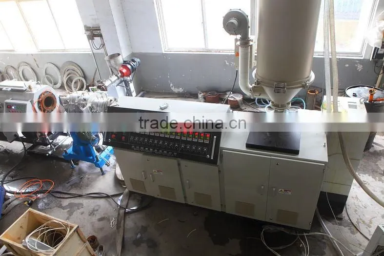 HDPE plastic pipe production line/making machine/pe pipe extrusion line