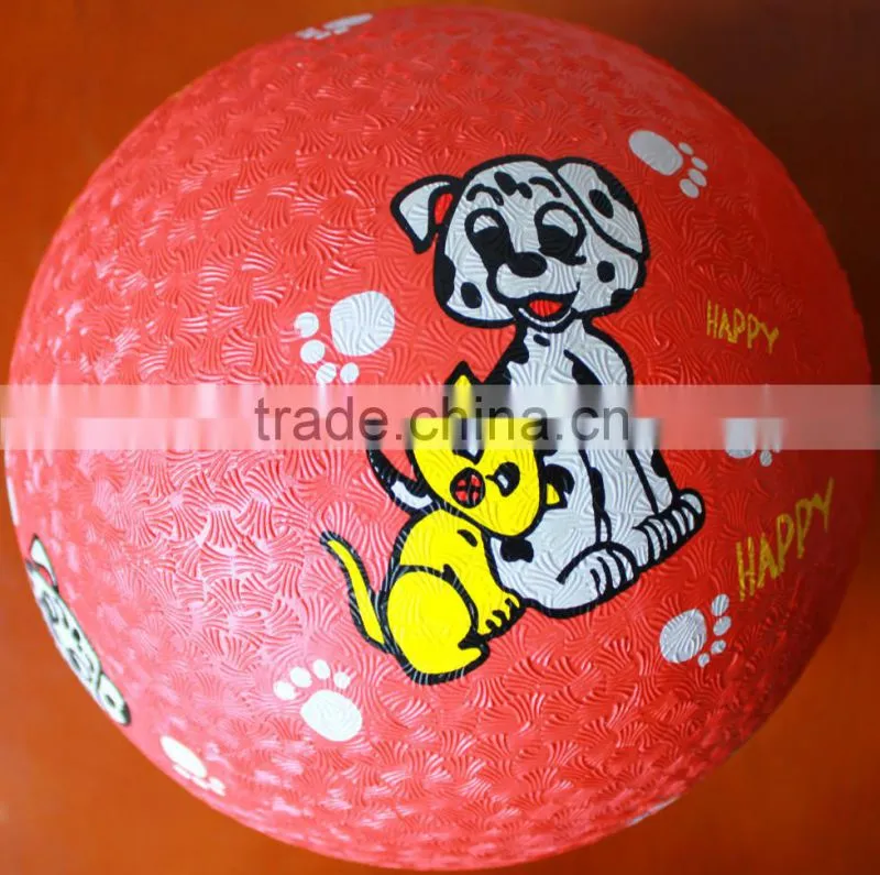 Designer new products 8" rubber playground ball