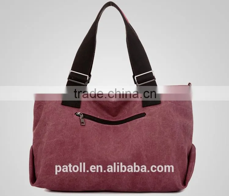 Printed cotton bag/promotional bag/custom printed custom canvas tote bag