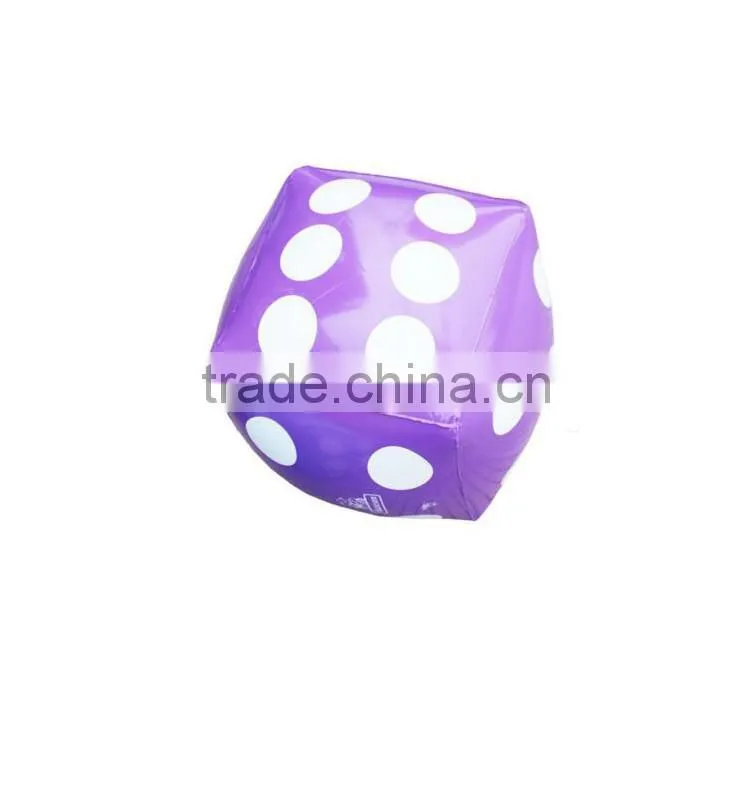 Pvc inflatable dice