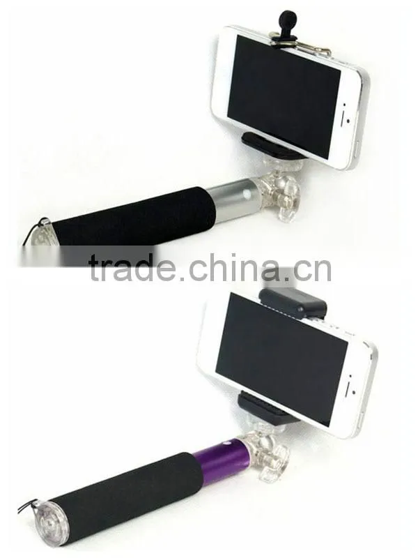 Five Colors Extendable Camera Bluetooth Selfie Stick Monopod Handheld Pole for iPhone Samsung HTC Digital Camera