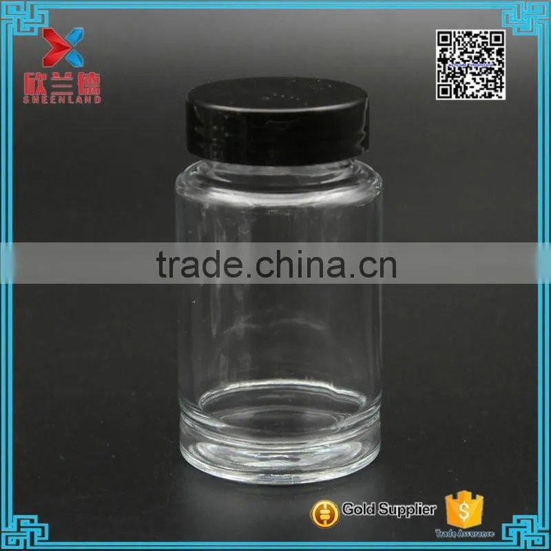Medicine use personal health care product glass bottle 100ml