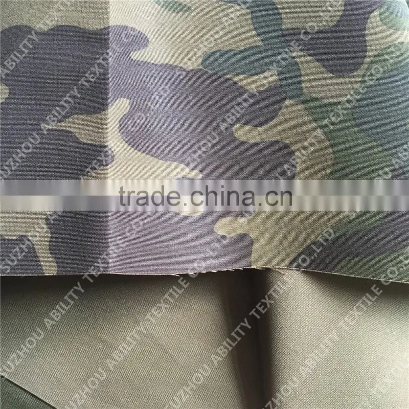 320D polyester taslon camouflage fabric
