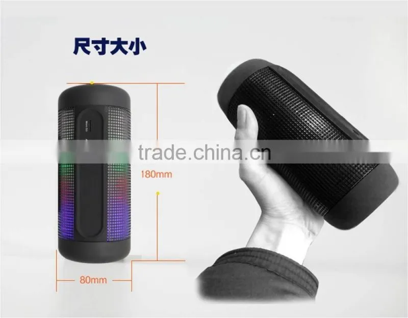 Speakers Bluetooth speaker Dazzle colour speaker Led speaker Charging speaker Portable speaker Led magic lantern effect speaker