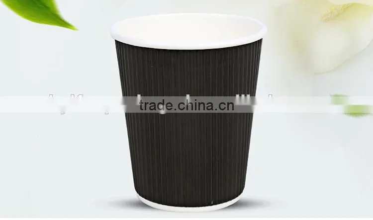 wholesale ECO-friendlly cheap disposable hot drink corrugated paper cup