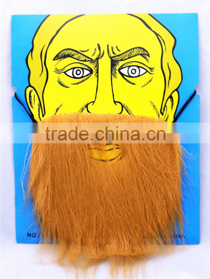 Artificial mustache beard