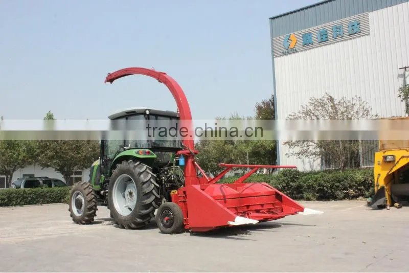 wheat forage harvester powered by tractor