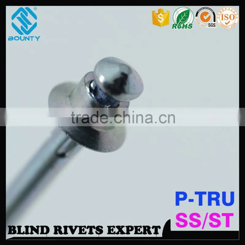 HIGH QUALITY DOUBLE CSK COUNTERSUNK STEEL POP PULL THRU BLIND RIVETS FOR ELECTRONIC COMPONENTS