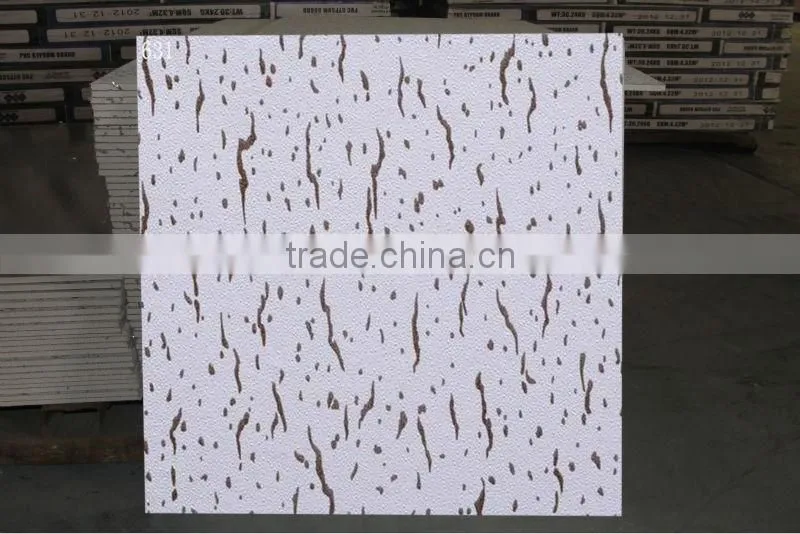 PVC gypsum board/ceiling board/ceiling tiles/gypsum false ceiling price