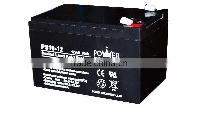 rechargeable lead acid battery 12v 10ah