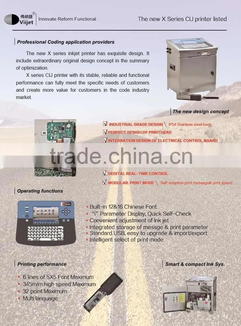 Automatic High Speed Industry Ink Jet Printing Machine